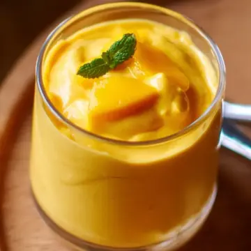 Mango Mousse (Creamy 3 Ingredient Recipe)