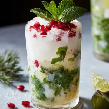 White Christmas Mojito