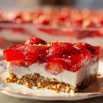 Strawberry Pretzel Salad