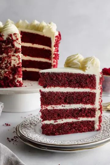 Old Fashioned Red Velvet Cake