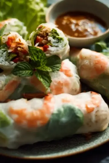 Vietnamese Rice Paper Rolls