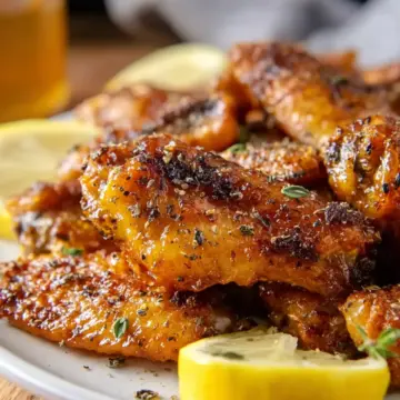 Honey Lemon Pepper Wings