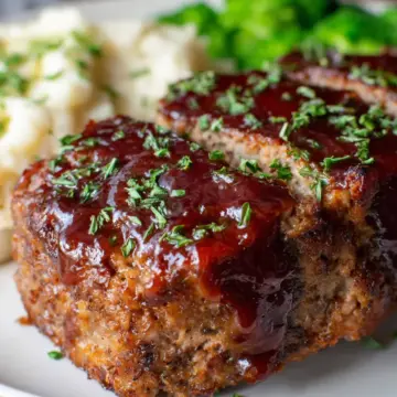 Brown Sugar Glazed Meatloaf