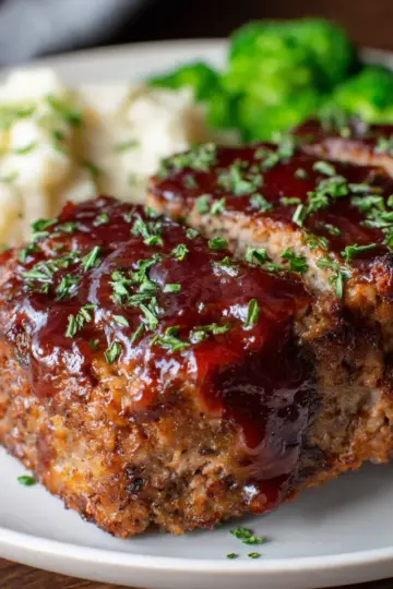 Brown Sugar Glazed Meatloaf