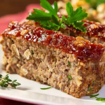 Grandma's Meatloaf with Oats