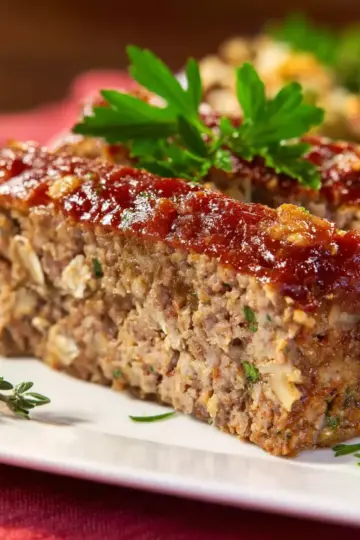 Grandma's Meatloaf with Oats