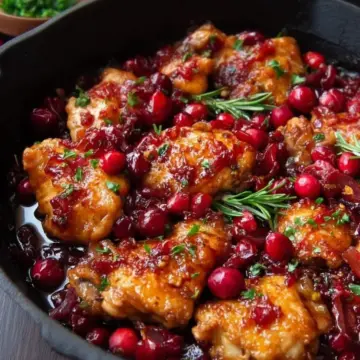 Cranberry Orange Chicken