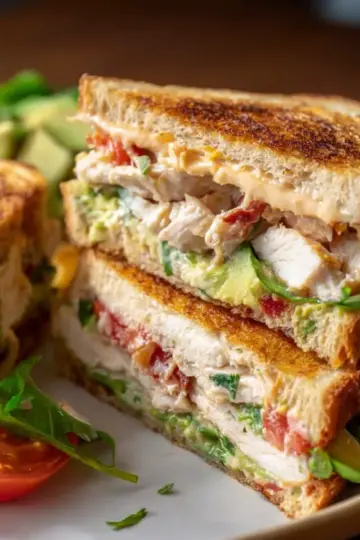 Chipotle Chicken Avocado Melt