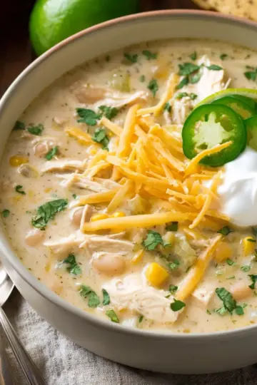 The Best White Chicken Chili