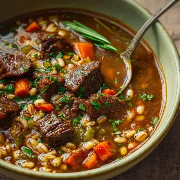 Beef Barley Soup