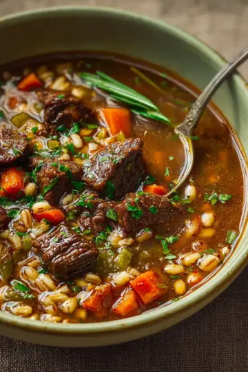 Beef Barley Soup