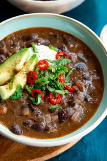 Spicy Black Bean Soup