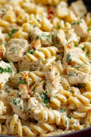 White Cheddar Chicken Pasta