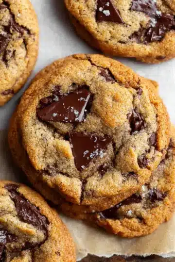 The BEST Chewy Brown Butter Chocolate Chip Cookies
