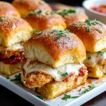 Chicken Parmesan Sliders