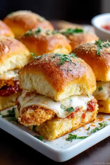 Chicken Parmesan Sliders