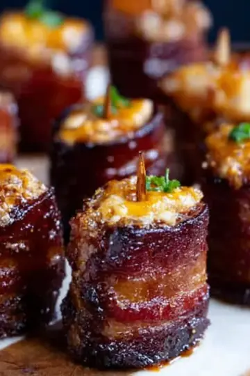 Smoked Pig Shots: Big Cheddar and Onion