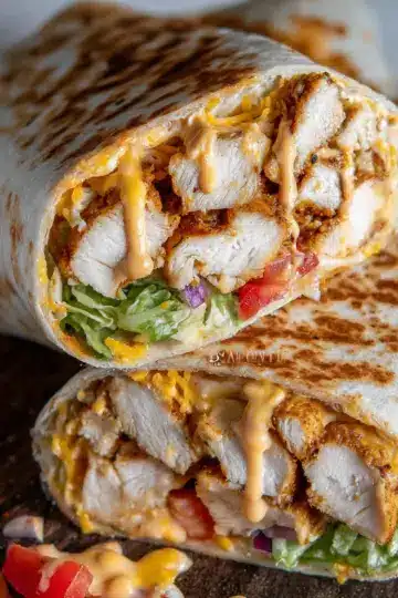 Chipotle Ranch Grilled Chicken Burrito
