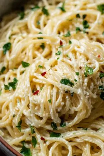Garlic Parmesan Pasta (One Pot!)