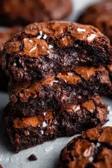 The BEST Fudgy Chewy Brookies