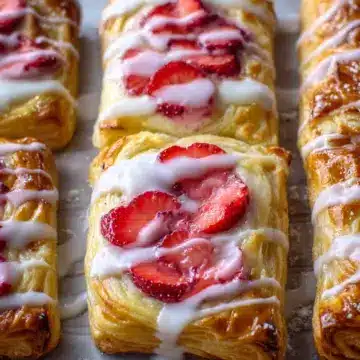 Easy Strawberry Cream Cheese Danish
