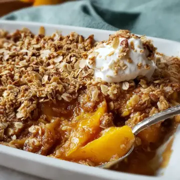 Mom's Peach Crisp