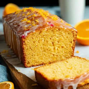 Moist Orange Loaf Cake