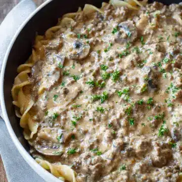Ground Beef Stroganoff Recipe