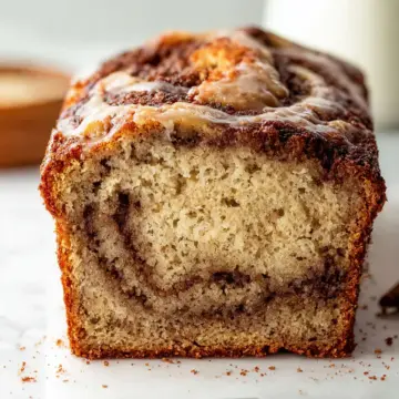 Cinnamon Swirled Banana Bread