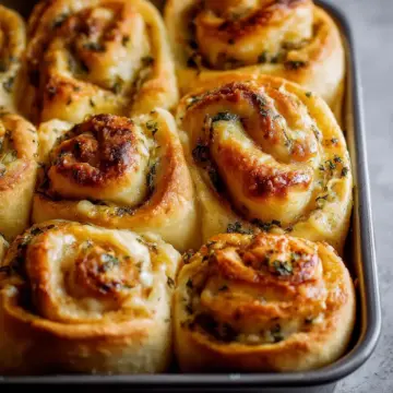 Garlic-Swirl Rolls
