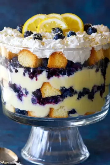 Lemon Blueberry Trifle