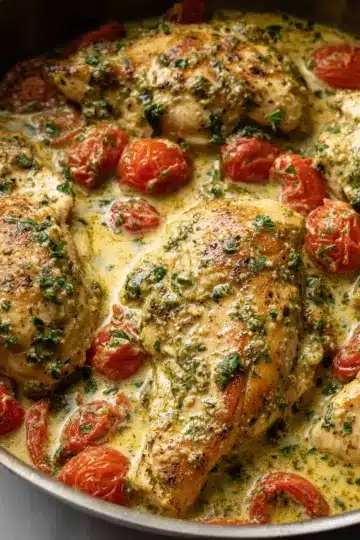 Creamy Pesto Chicken