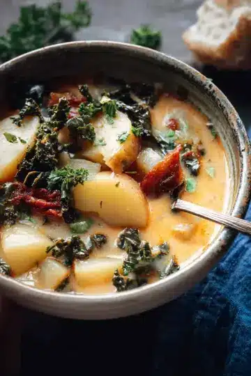 Smoky Potato and Kale Soup