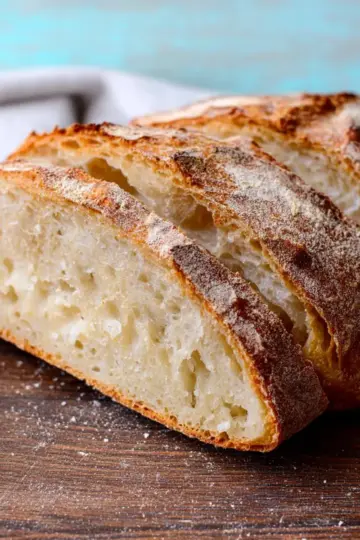Rustic Italian Crusty Bread Recipe