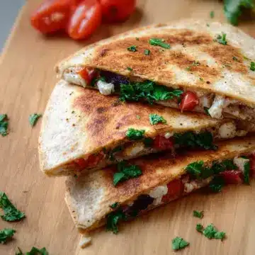 Mediterranean Quesadillas