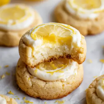 Lemon Cheesecake Cookies