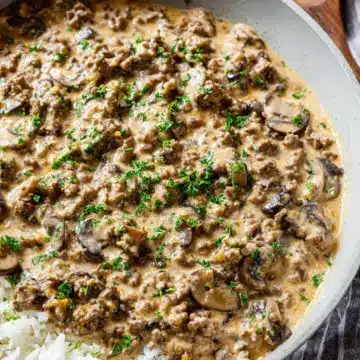 Ground Beef Stroganoff Recipe