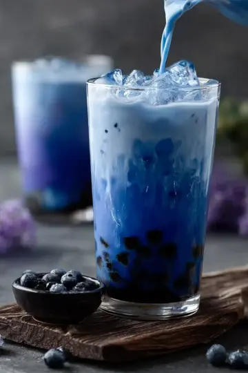 Butterfly Pea Milk Tea Recipe