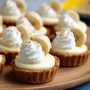 Mini Banana Cream Pie