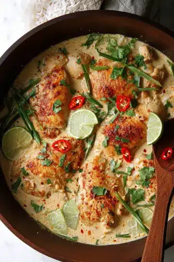 Creamy Coconut Milk Chicken Recipe
