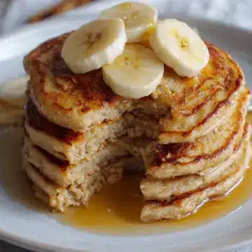 Fluffy Banana Pancakes