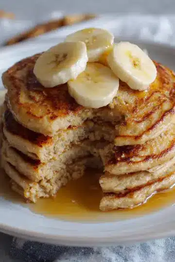 Fluffy Banana Pancakes
