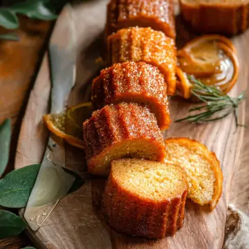 Orange Ginger Honey Cakes
