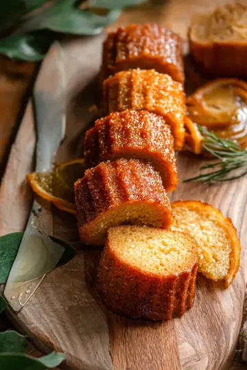 Orange Ginger Honey Cakes