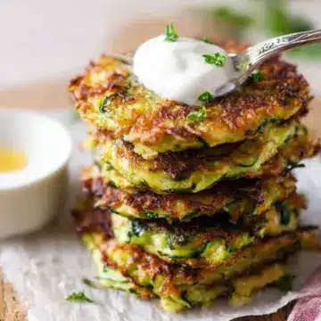 Crispy Zucchini Fritters