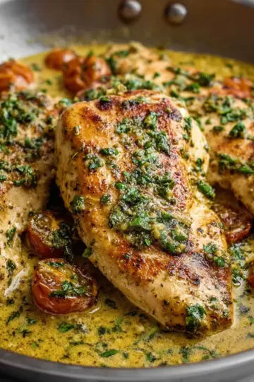 Creamy Pesto Chicken