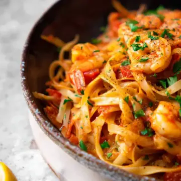 Spicy Chilli Prawn Pasta