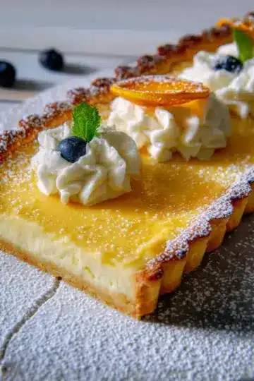 Italian Lemon Mascarpone Tart