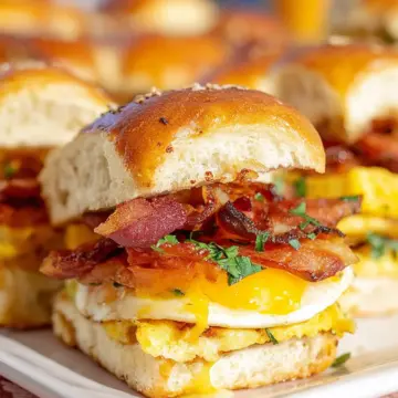 Crack Breakfast Sliders