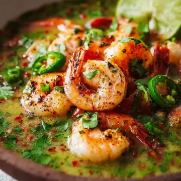 Shrimps in Culichi Salsa